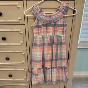 Crewcuts Pastel Plaid Kids Dress